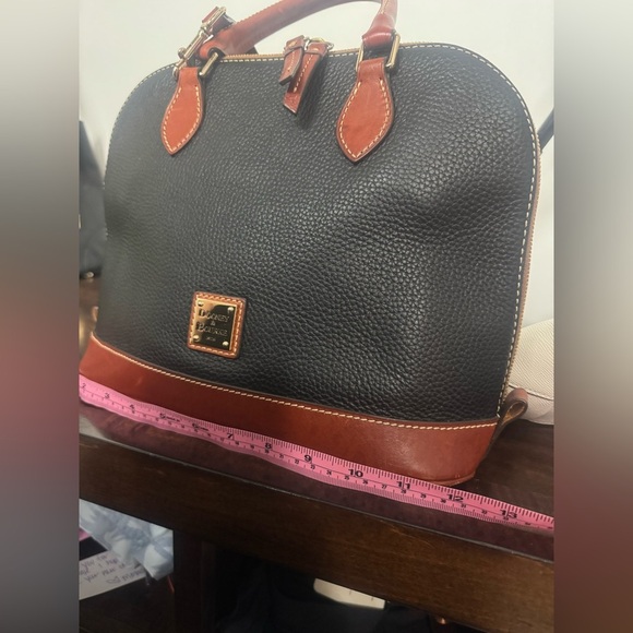 Dooney & Bourke Pebble Grain Zip Zip Satchel EUC - Picture 15 of 16